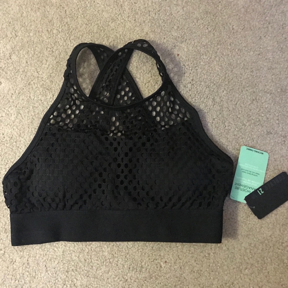 Netted Sports Bra
